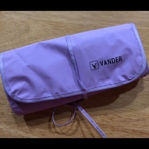 Vander Plastic Make Up Brush Bag NWOT